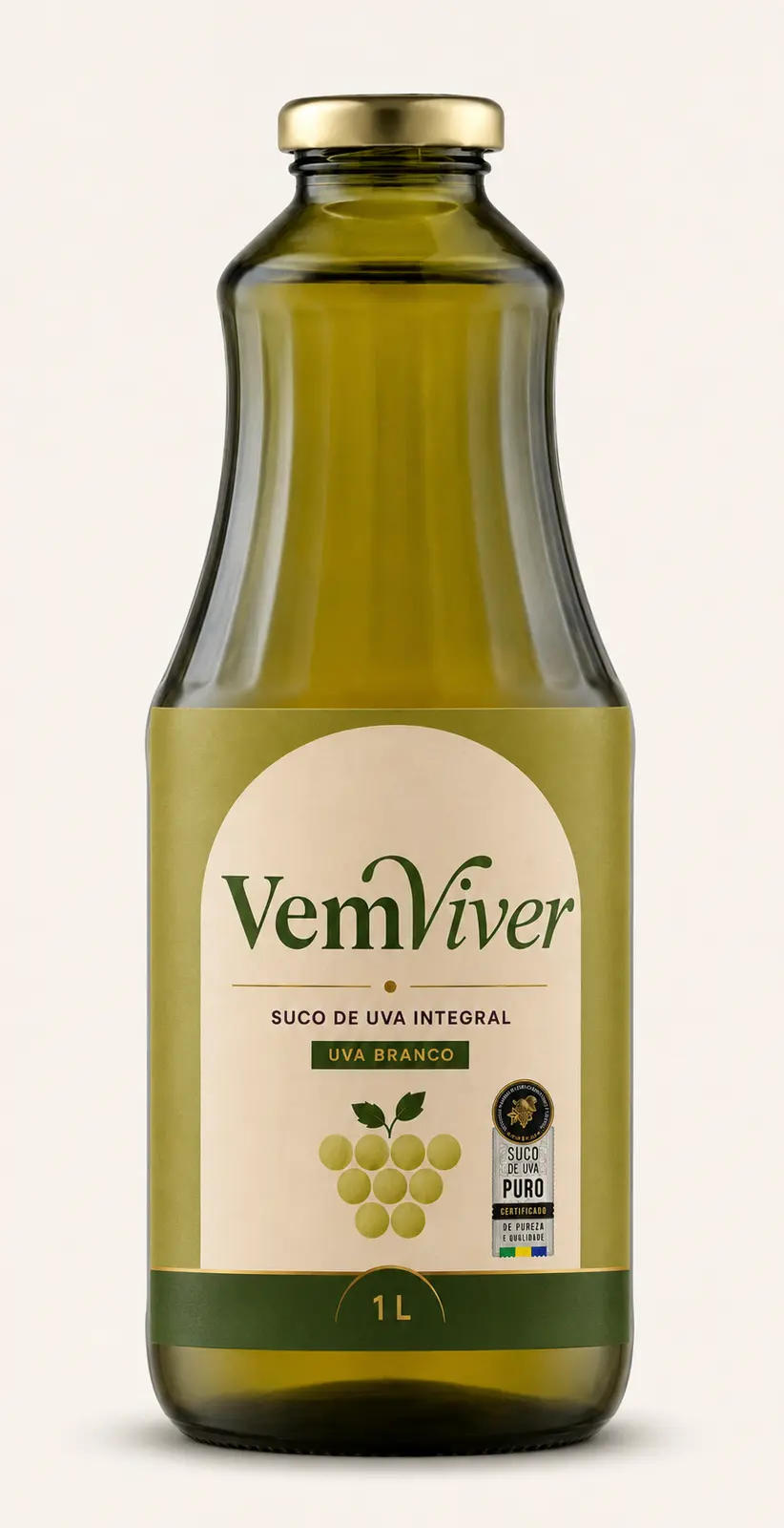 Uva Branco Vem Viver, 1 litro