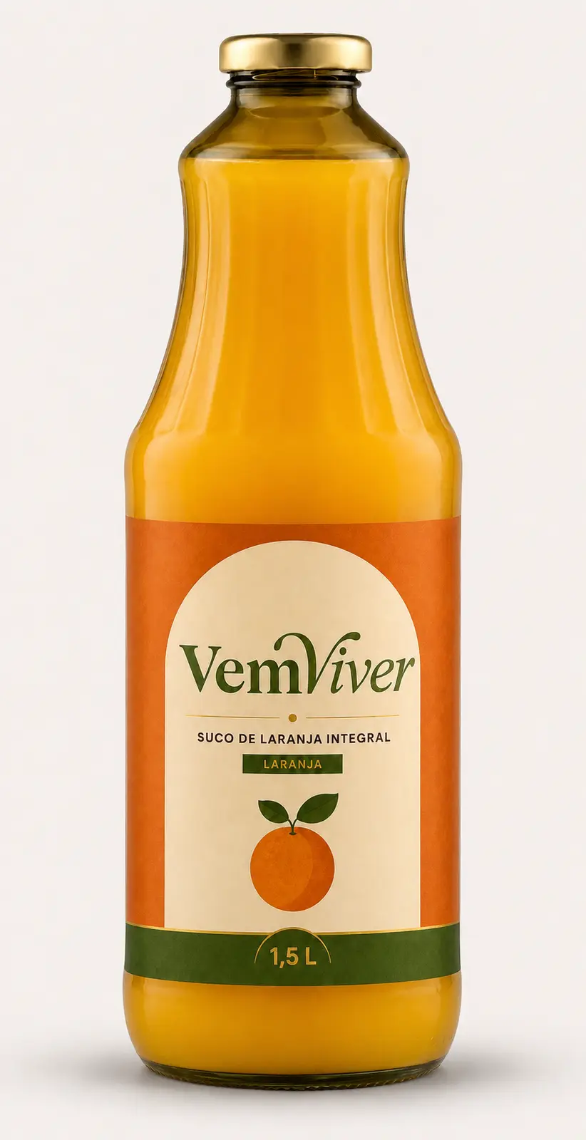 Laranja Vem Viver, embalagem conceitual de 1,5 litro