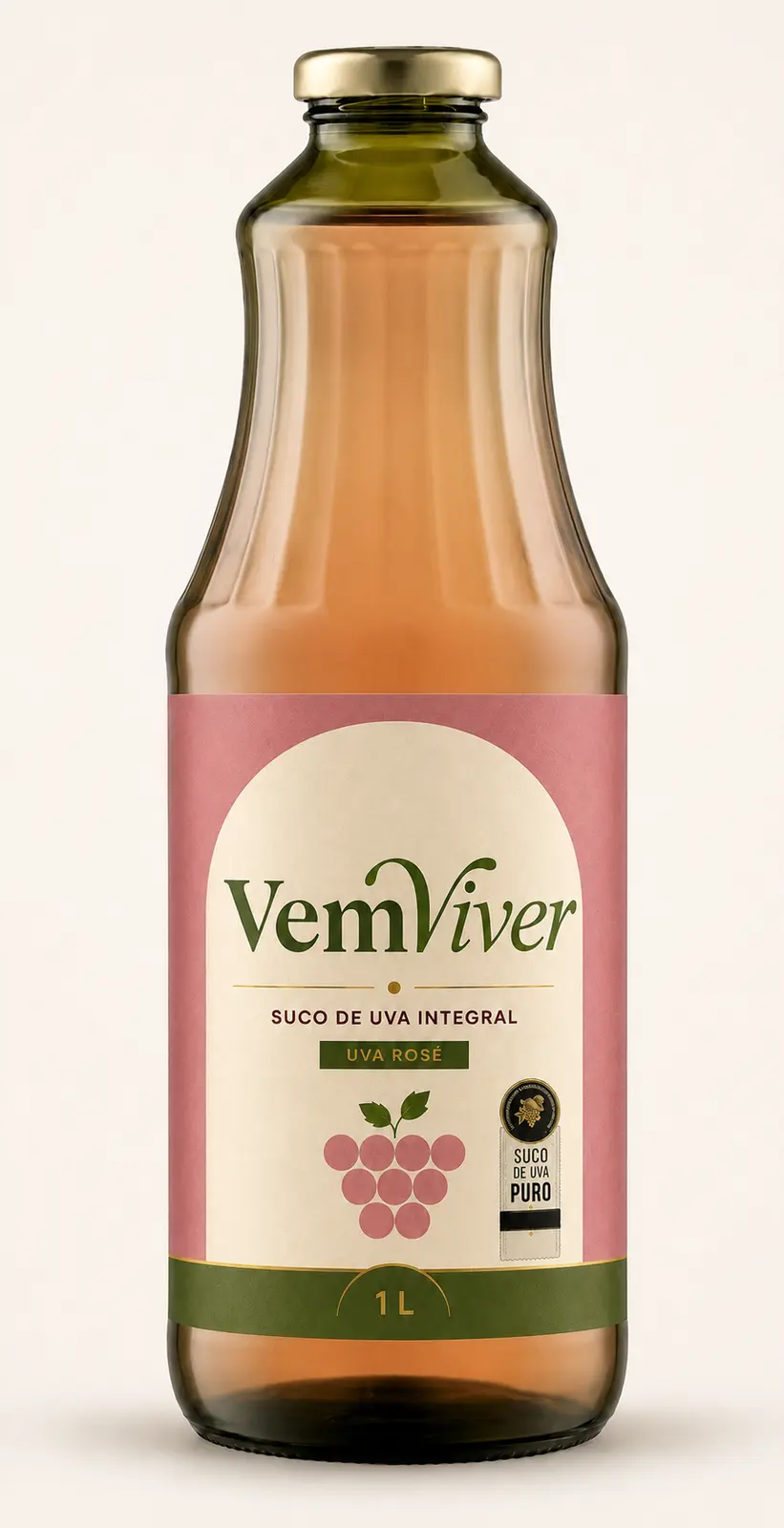 Uva Rosé Vem Viver, 1 litro