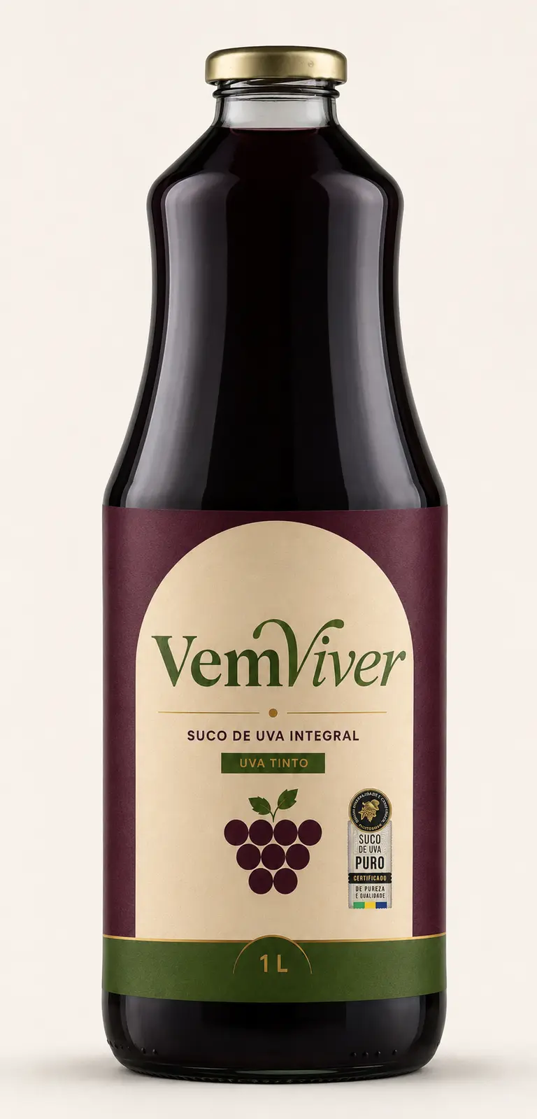 Uva Tinto Vem Viver, 1 litro